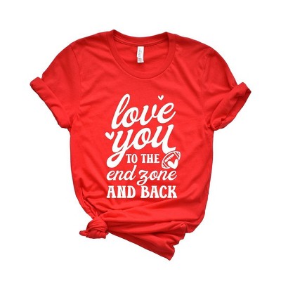 Simply Sage Market Women's To The Endzone and Back Short Sleeve Graphic Tee