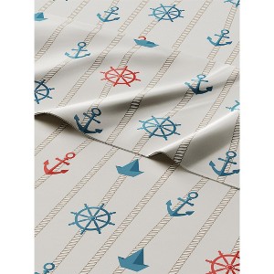 Kids 4 Piece Bed Sheet Set - Cute & Cozy Wrinkle-Resistant with Vibrant Designs - CGK Linens. - 1 of 4