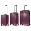 AENKYO 3-Piece Hardshell Luggage Set ( 20" + 24" + 28" ) Expandable Suitcases, Lightweight PP Travel Luggage with TSA Lock - 3 of 4