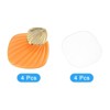 Unique Bargains Stainless Steel Adhesive Waterproof Wall Decorative Hooks and Hangers 4 Pcs - 3 of 4