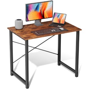 Lyngins Versatile Computer Desk, Modern Office Desk & Gaming Desk for Home Office & Dorm, Work Table/Writing Desk with X-Shaped Reinforcement - 1 of 3