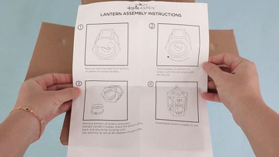 Ribbed Amber Glass Tealight Candle Holders Set of 6