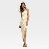 Women's Peplum Tank Top - A New Day™ White - 3 of 3