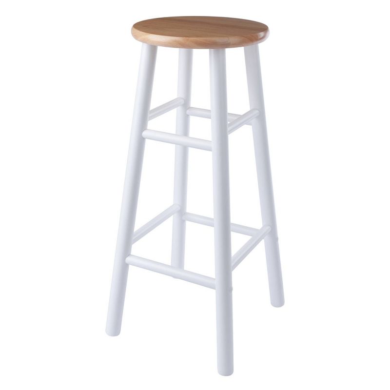 2pc 29&#34; Huxton Barstools Natural/White - Winsome, 3 of 12