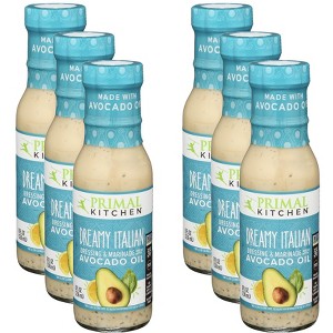 Primal Kitchen Dreamy Italian Dressing & Marinade - Case of 6 - 8 fl oz - 1 of 2