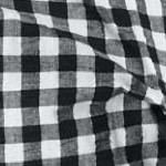 black gingham