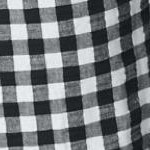 black gingham