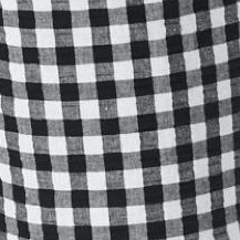 black gingham