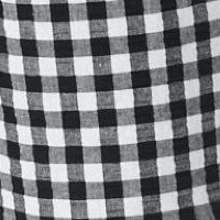 black gingham