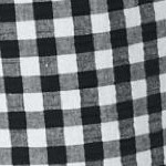 black gingham
