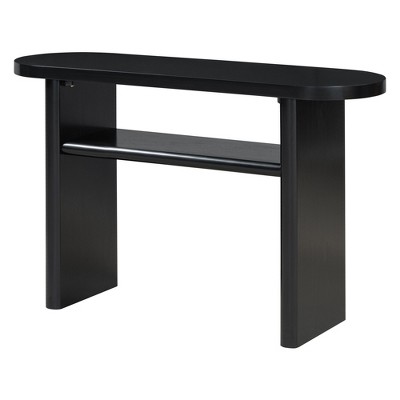 NicBex Console Table with Open Storage Shelves Modern Sofa Table Behind Couch for Entryway,Living Room