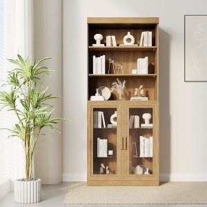 Stylish And Generous Glass - Door Storage Cabinets With Large - Capacity Storage Space, Which Are Practical And Beautiful - 1 of 4