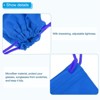 Unique Bargains Microfiber Protective Storage Pouch Draw String Ski Goggle Bags 3 Pcs with Cleaning Cloths - 4 of 4