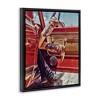 Stupell Industries Romantic Cowboy Boots Couple Black Framed Floater Canvas Wall Art - 3 of 4