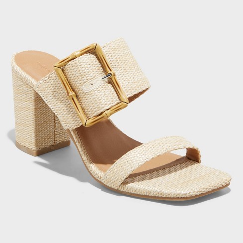 Target cheap beige heels