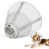 Supet Soft Mesh Recovery Collar After Surgery with Detachable Pad - 2 of 4