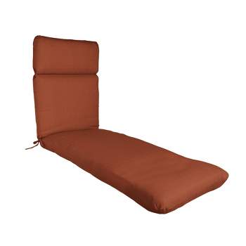 Home Fashions International Outdoor One Piece Chaise Lounge Cushion