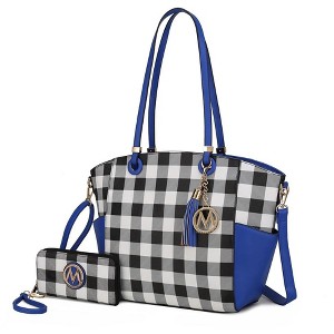 MKF Collection Karlie Fashion Accessories Tote Handbag with Wallet by Mia K - 1 of 4