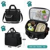 PetAmi Dog Travel Bag, Pet Supplies Organizer with Pockets, Food Container Collapsible Bowls, Gift Accessories Weekend Camping - 2 of 4