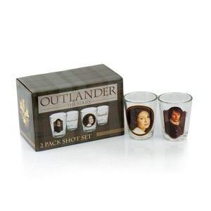 Surreal Entertainment Outlander Collectibles Jamie and Claire Fraser Shot Glasses | Collectors Edition - 1 of 4