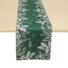 Unique Bargains Christmas Table Runner Branch Border Linen 72"x13" 1 Pc - 4 of 4