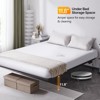 Karl Home Full Size Floating Bed Frame with Usb Charging Station and Led Light - 3 of 4