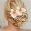 Unique Bargains Women's Elegant Flower Hair Clip 2 Pcs - 2 of 4