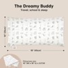 KeaBabies Buddy Toddler Pillow with Pillowcase, 10x18 Buddy Pillow for Toddler, Soft Kids Pillow for Sleeping, Travel, Age 2-5 - 3 of 4
