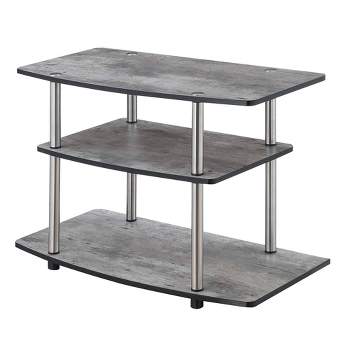 Designs2Go 3 Tier TV Stand for TVs up to 32" - Breighton Home