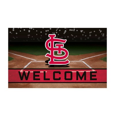 MLB St. Louis Cardinals Crumb Rubber Door Mat 18"x30"