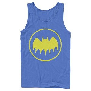 Men's Batman Logo Cute Cartoon Tank Top - 1 of 3