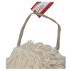 Christmas Magic 12.5"x16" Fur Ornament Decoration White - 3 of 3