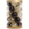 25-Pack Shatterproof Christmas Ball Ornaments, 2.36-Inch 6-Color Mixed Set for Holiday Displays and Table Centerpieces - 3 of 4