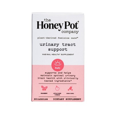 The Honey Pot Urinary Tract Support Supplements - 60ct