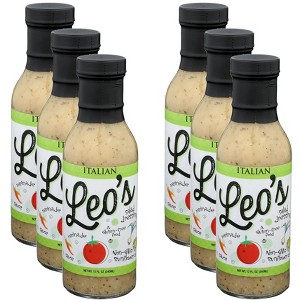 Leo's Italian Dressing - Case of 6 - 12 fl oz - 1 of 2