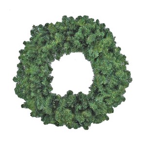 Novelty Lights Artificial LED Pre-Lit Christmas Wreath, Colorado Green Pine Greenery, Christmas Decoration - 1 of 4