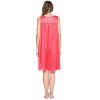 Casual Nights Women's Tricot Sheer Lace Sleeveless Nightgown - 3 of 4