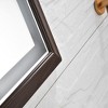 FONTOI Smart Touch Bathroom Vanity Mirror with Multi-Functional Control, Anti-Fog for Makeup or Grooming Spaces, Brown, 40"*24"*1.5" - 4 of 4
