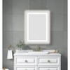 Ridstar 24 in. W x 32 in. H Yellow Rectangular Bathroom Mirror with LED Lights - 2 of 3
