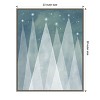 Amanti Art Mod Evergreens II by Grace Popp Canvas Wall Art Print Framed 23-in. x 28-in. - 4 of 4