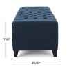 Sapphtopaz 50.75" Modern Storage Bench with Button Tufted Upholstered Shoe Bench with Hidden Storage End of Bed Bench for Living Room,Bedroom - 4 of 4