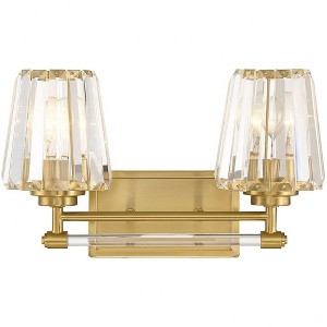 Savoy House Garnet 2 - Light Vanity in  Warm Brass - 1 of 1