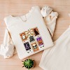 Simply Sage Market Coquette Halloween Stamps Lightweight Garment Dyed Sweatshirt - 3 of 4