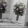 MAYEERTY 64" Rectangular Full Length Mirror Aluminum Alloy Full Body Mirror with Stand,Black - 4 of 4