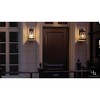 Urban Ambiance Luxury English Country Outdoor Wall Light,  15-3/4"H x 8-3/8"W,  Midnight Black Finish, UHP1053 - 2 of 4
