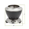 Cuisinart 7.5" Cleanburn Round Outdoor Fire Pit Black: Portable, Smokeless, Dual-Fuel, Easy Cleanup - 2 of 4