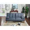101'' Convertible L-Shape Sectional Sofa Set with Solid Wood Legs and Adjustable Chaise - 2 of 4