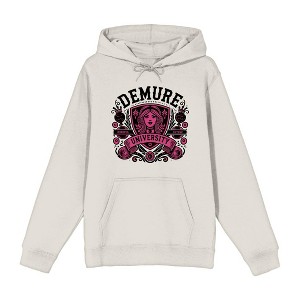 Demure University Adult Long Sleeve Hoodie - 1 of 2