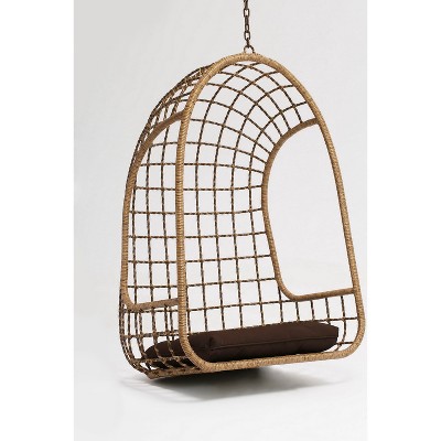 Hanging Wicker Egg Chair Beige Opalhouse Brickseek