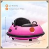 Garvee 12V Electric Ride-On Bumper Car with Remote Control – 360 Degree Spin, Lights – Ride-On Toy for Kids 18 Months and Up - 2 of 4